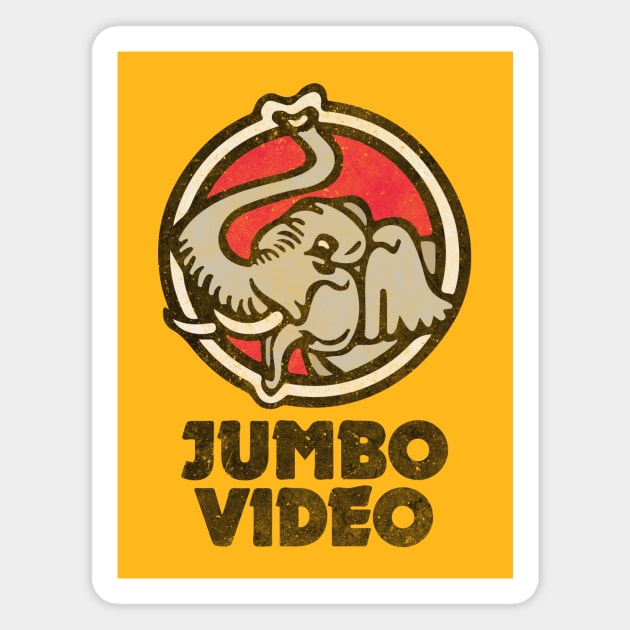 Jumbo Video Magnet by fakebandshirts